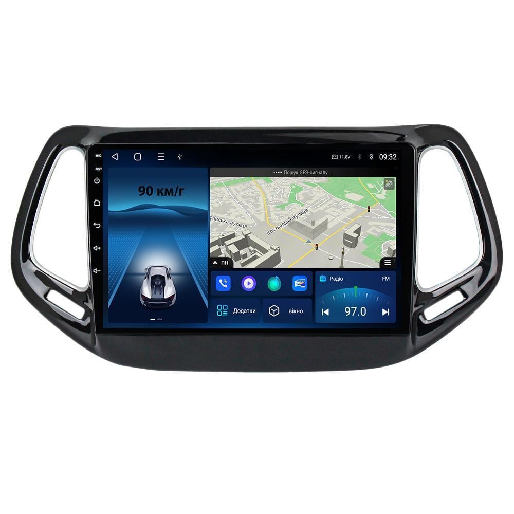 Магнітола штатна BACAR для Jeep Compass 2016-2018 4/64Gb Individual (1861559)