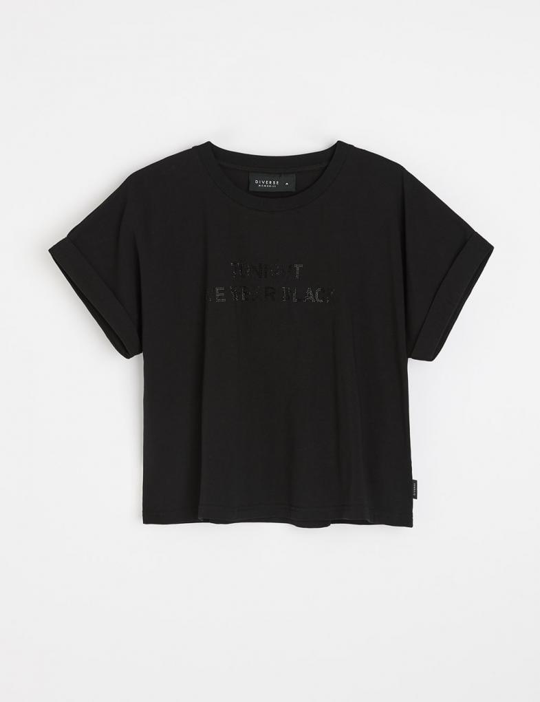 Футболка жіноча Diverse SPARKI S Чорний (5905384073174)