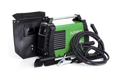 Зварювальний апарат інверторний Apro MMA-160 LV електрод 5 мм з набором кабелів (2969024632)