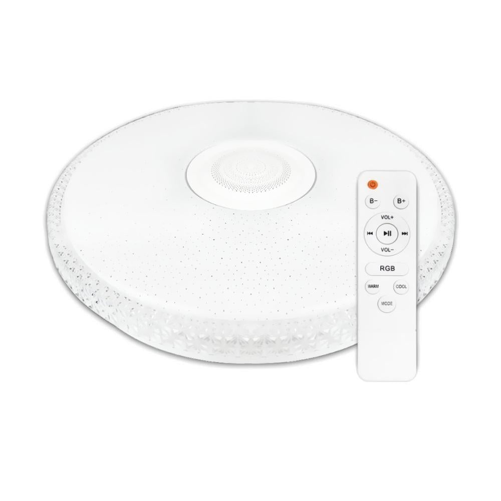 Светильник светодиодный Biom SMART SML-R47-55-M-RGB 3000-6000K 55 Вт с д/у музыкальный BT APP (88443)