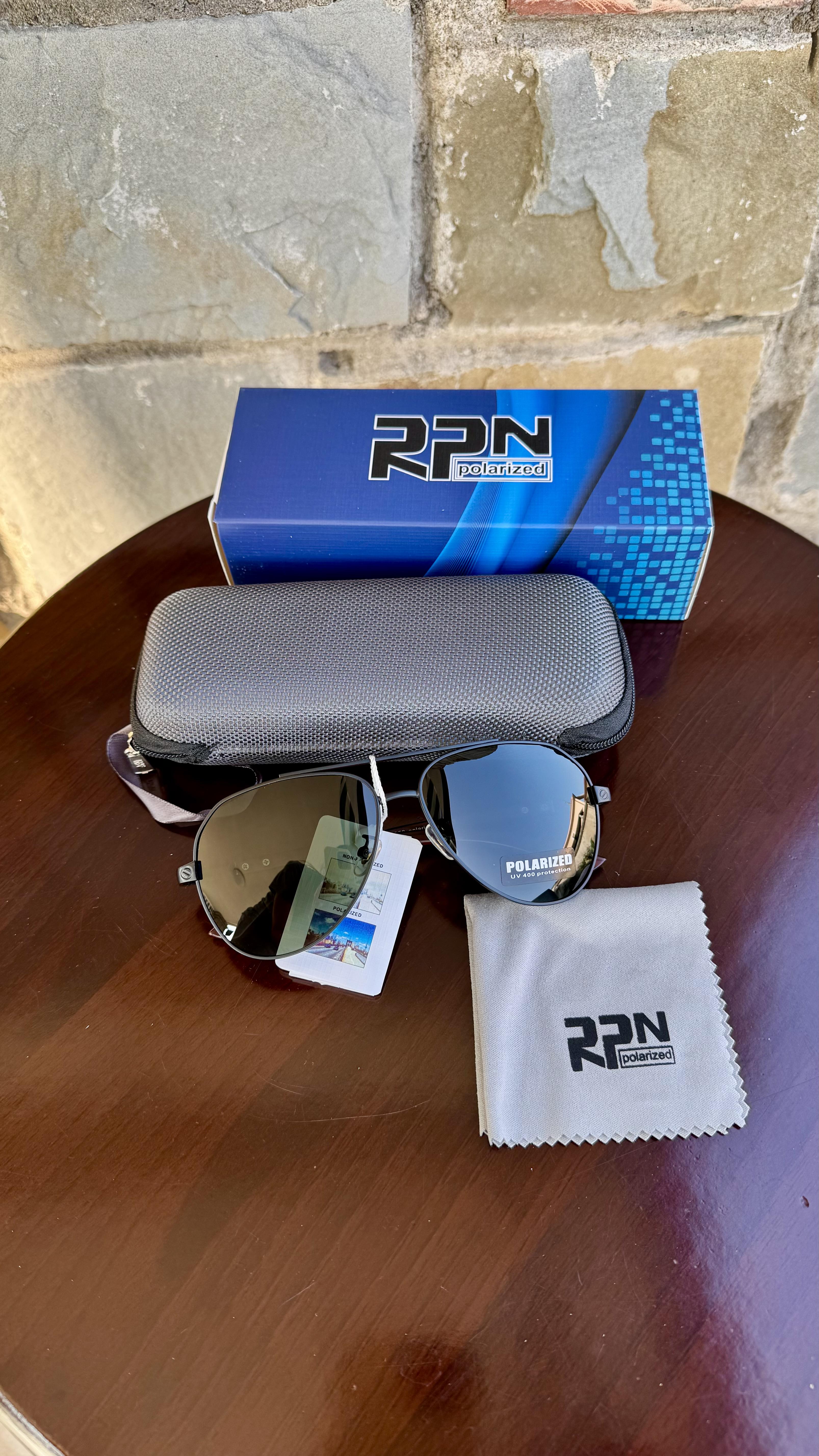 Сонцезахисні окуляри чоловічі Polaroid 2025 Aviator UV400 поляризаційні антиблікові Smoke (ed58d38e) - фото 4