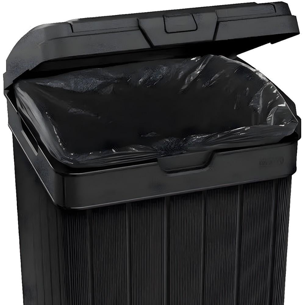 Контейнер для сміття Keter Baltimore Waste Bin 125 л Чорний (236997) - фото 6