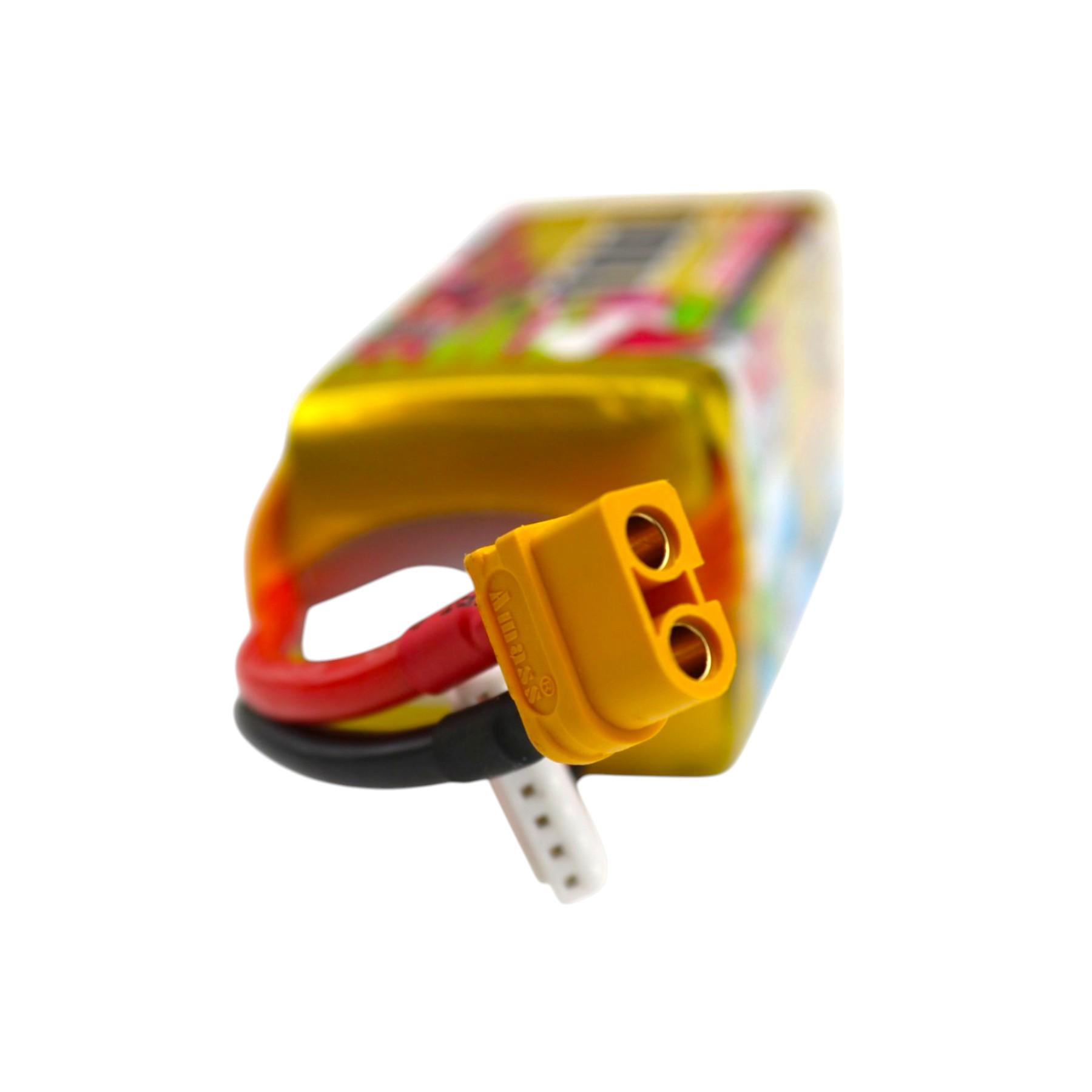 Аккумулятор для дрона Gaoneng GNB LiPo 6S1P 1100 mAh 140C с разъемом XT60 (91465) - фото 3 Аккумулятор для дрона Gaoneng GNB LiPo 6S1P 1100 mAh 140C с разъемом XT60 (91465) - фото 3