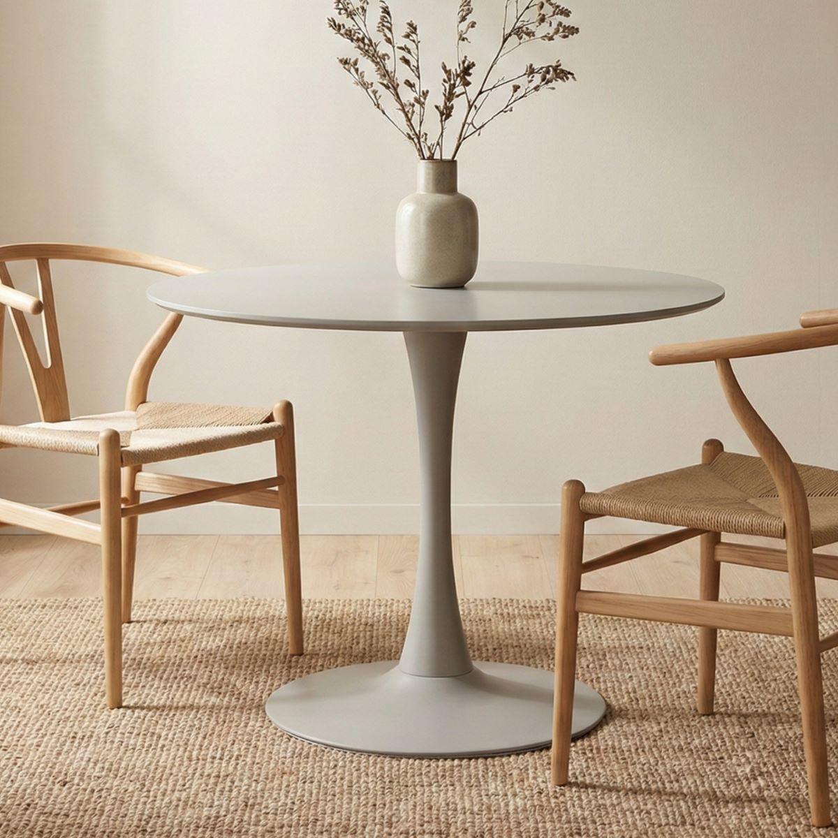 Обеденный стол Intarsio ODIN CERAMIC 90 см Бежевый матовый/Кашемир (32300955) Обеденный стол Intarsio ODIN CERAMIC 90 см Бежевый матовый/Кашемир (32300955)