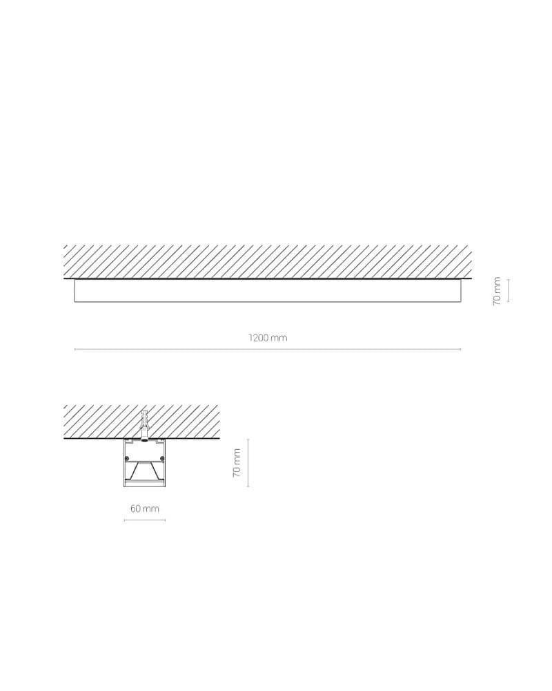 Лінійний світильник Nowodvorski 10208 Cl Office Pro LED 31W 3000K 3490Lm (2229959341) - фото 4