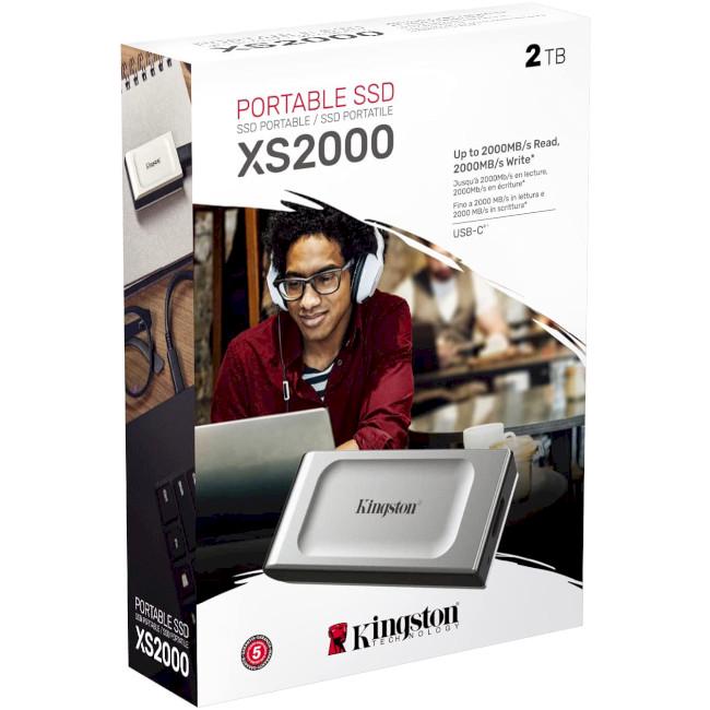 SSD-диск Kingston XS2000 Белый (SXS2000/2000G) - фото 4