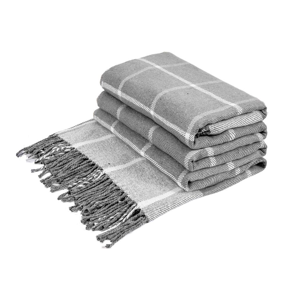 Плед хлопковый Love You Клетка 140x200 см (4536) Плед хлопковый Love You Клетка 140x200 см (4536)