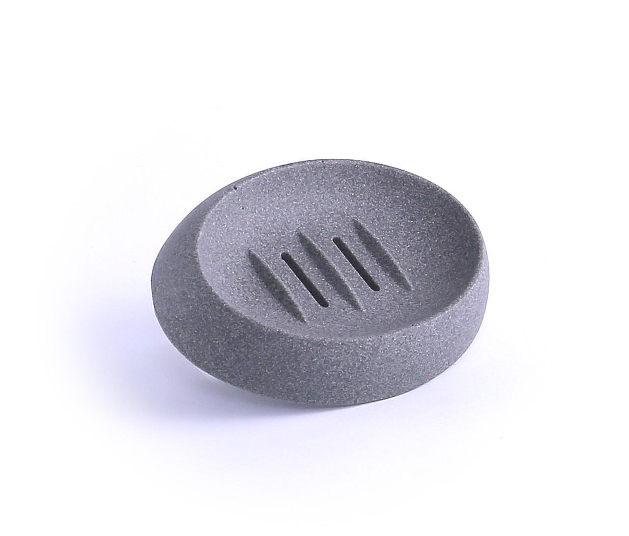 Мильниця AKVATIKA Вікторія зі штучного каменю 90х120х40 мм Сірий (113)