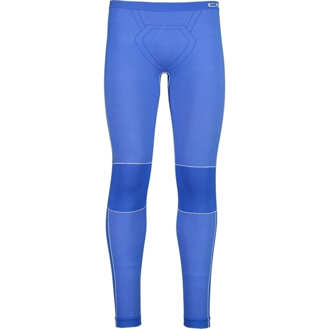Термобелье штаны CMP MAN SEAMLESS LONG PANT L-XL Синий (3Y97802-N913)