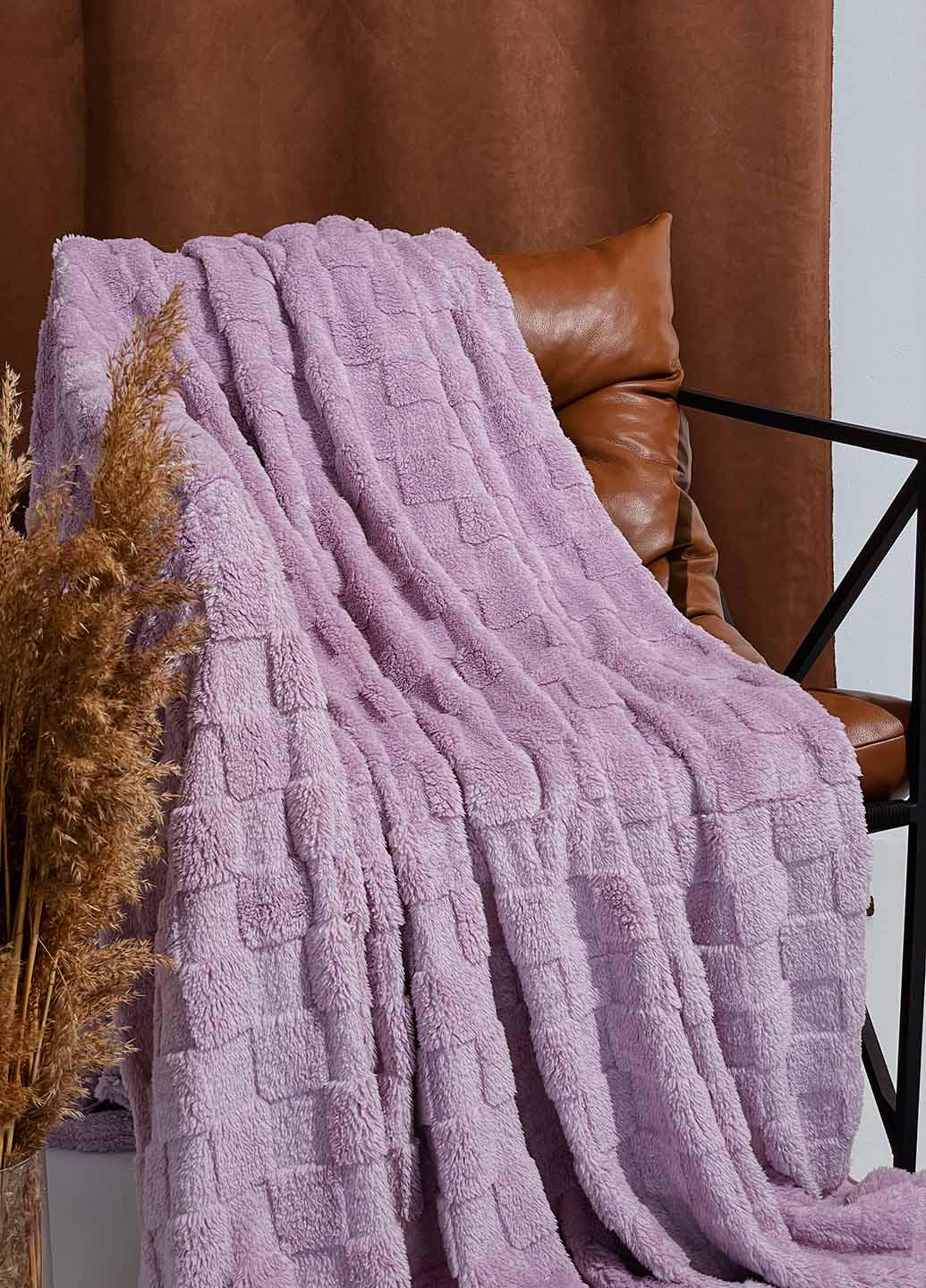 Покрывало велюровое 230х200 см (103222-4) - фото 3 Покрывало велюровое 230х200 см (103222-4) - фото 3