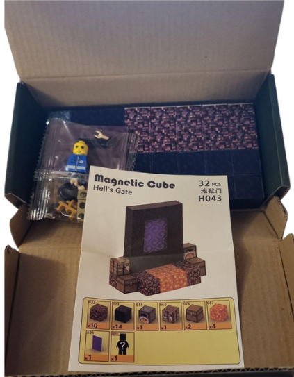 Конструктор магнітний Magnetic Cube minecraft 32 деталі (28212669) - фото 2 Конструктор магнітний Magnetic Cube minecraft 32 деталі (28212669) - фото 2