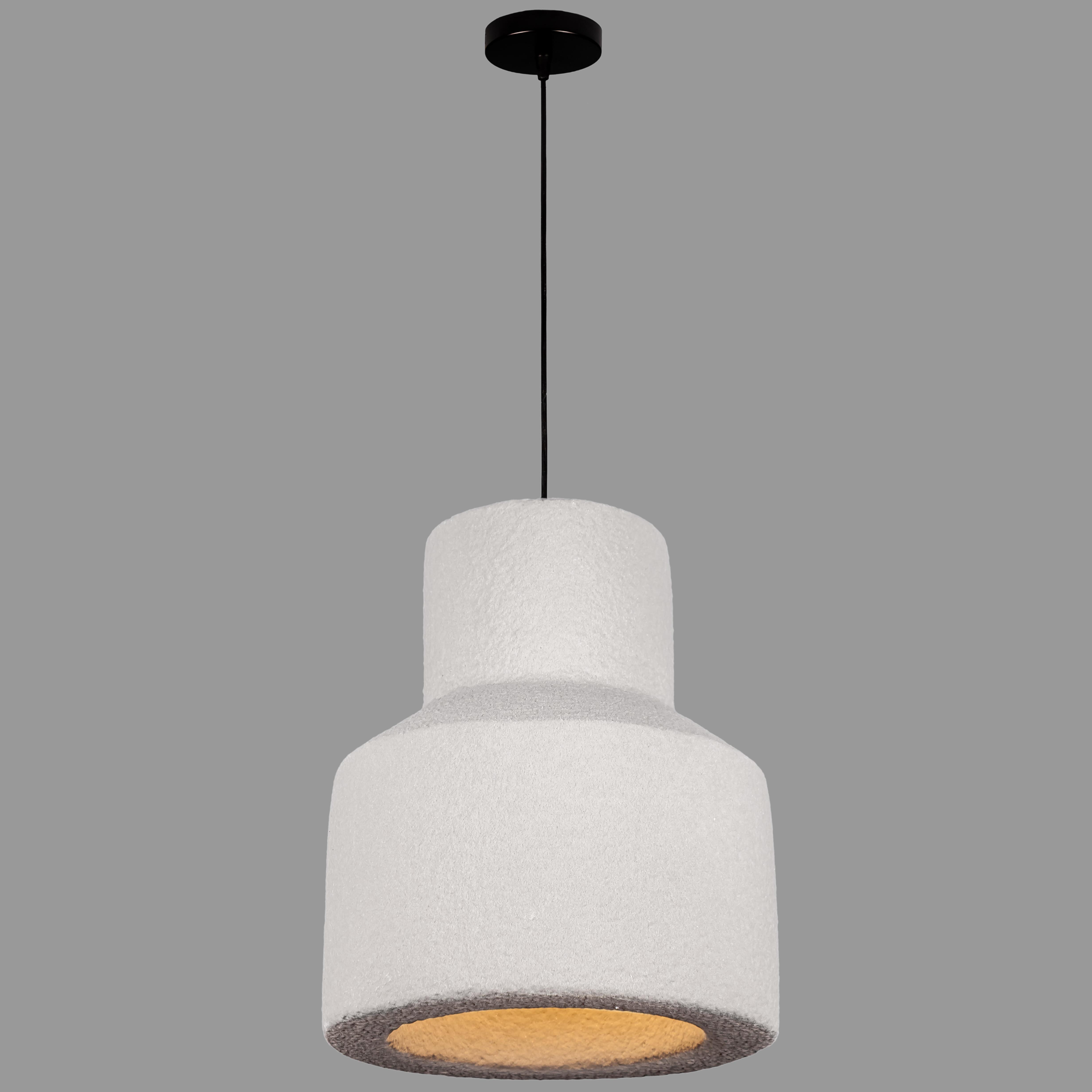 Люстра подвесная гипсовая Кувшин Wabi-Sabi 36х39 см (909-XL3572 (360) GREY) Люстра подвесная гипсовая Кувшин Wabi-Sabi 36х39 см (909-XL3572 (360) GREY)