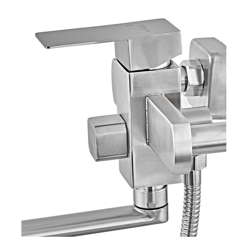 Смеситель для ванны Armata Kub-006 Euro CH6492 Нержавеющая сталь (CH6492)