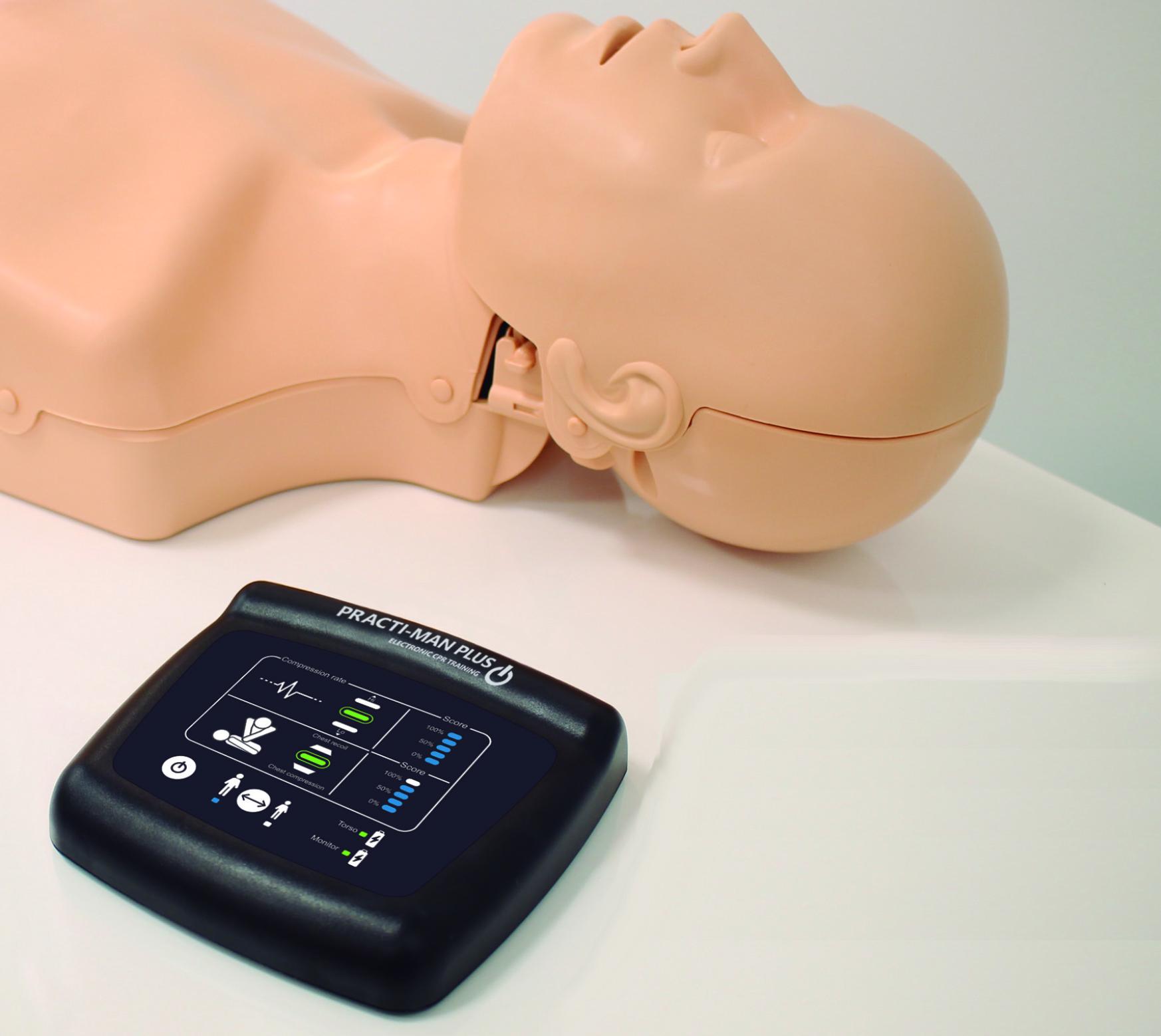 Тренажер для проведення серцево-легеневої реанімації Practiman Plus з електронікою та монітором (26937173) - фото 7 Тренажер для проведення серцево-легеневої реанімації Practiman Plus з електронікою та монітором (26937173) - фото 7