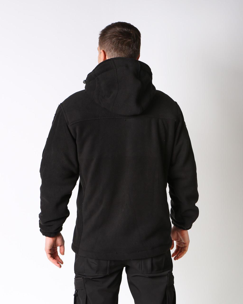 Кофта на флисе с искусственным мехом р. 52 Черный (Кофта Мішка ТС_чорн_52) - фото 4 Кофта на флисе с искусственным мехом р. 52 Черный (Кофта Мішка ТС_чорн_52) - фото 4