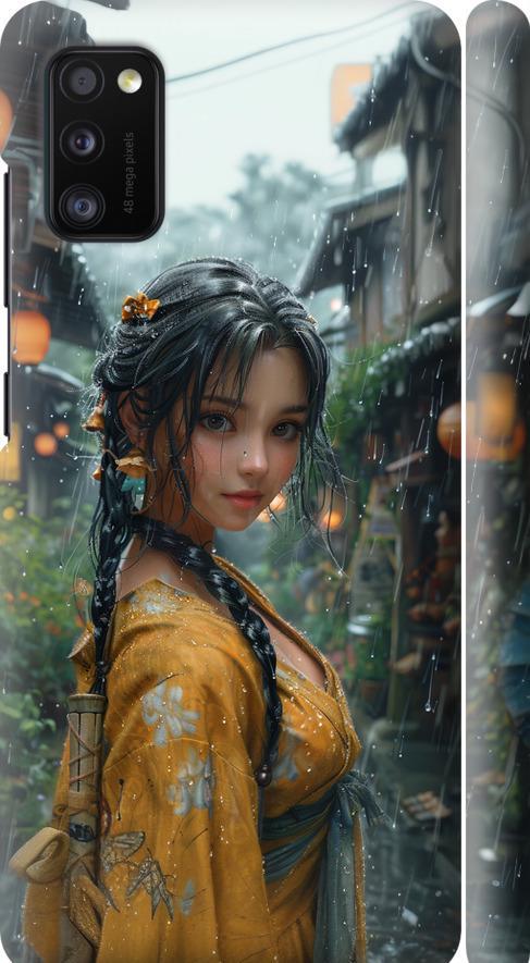 Чехол на Samsung Galaxy A41 A415F Anime-girl (6133m-1886-42517)