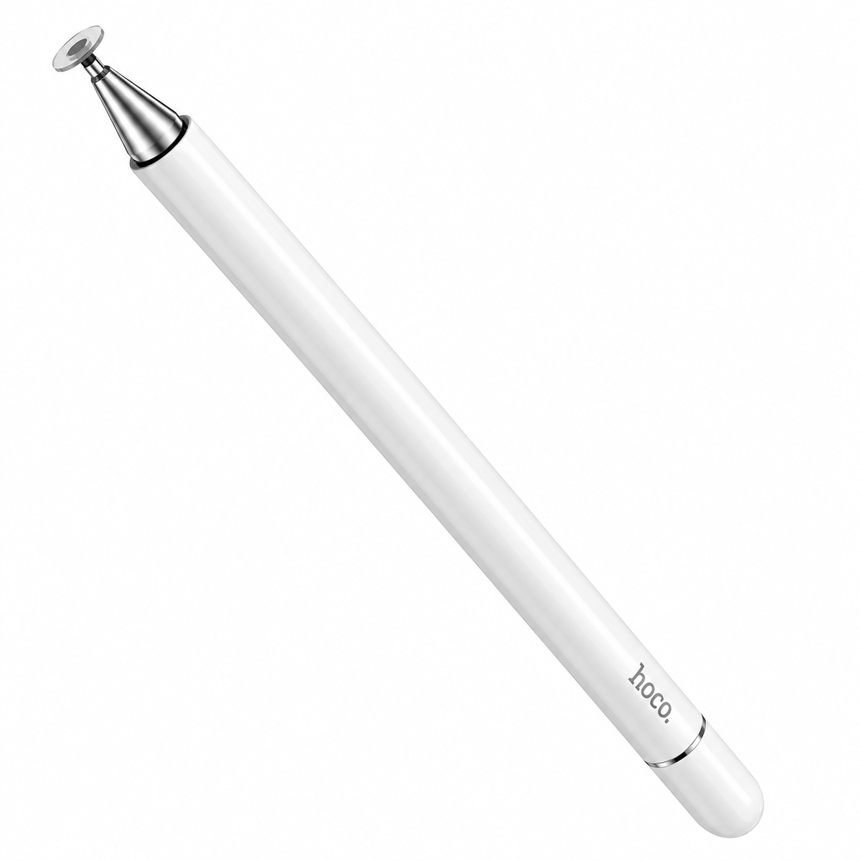 Стилус емкостный универсальный Hoco GM103 Fluent Series с двумя наконечниками White (29777098)