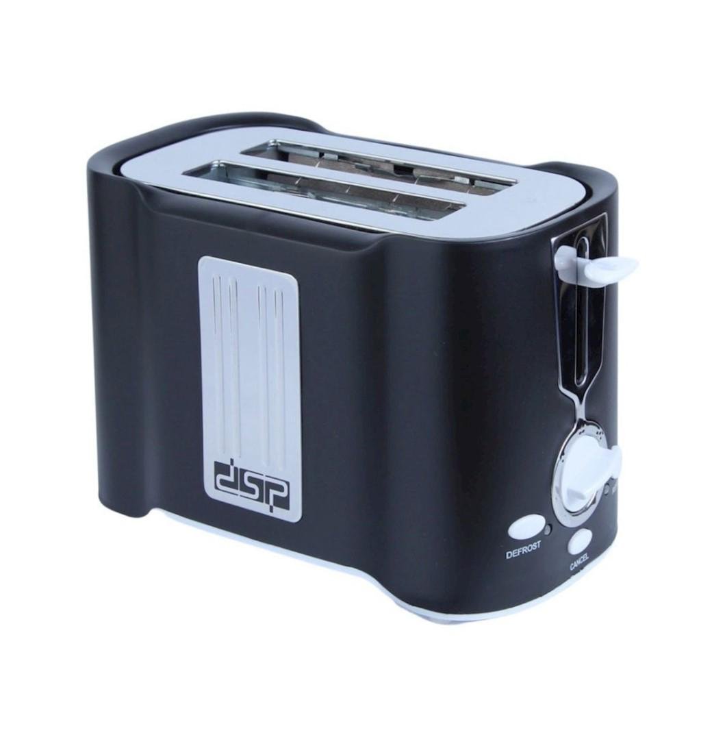 Тостер на 2 тости KS 2038 850 Вт Чорний (TSTR-4)