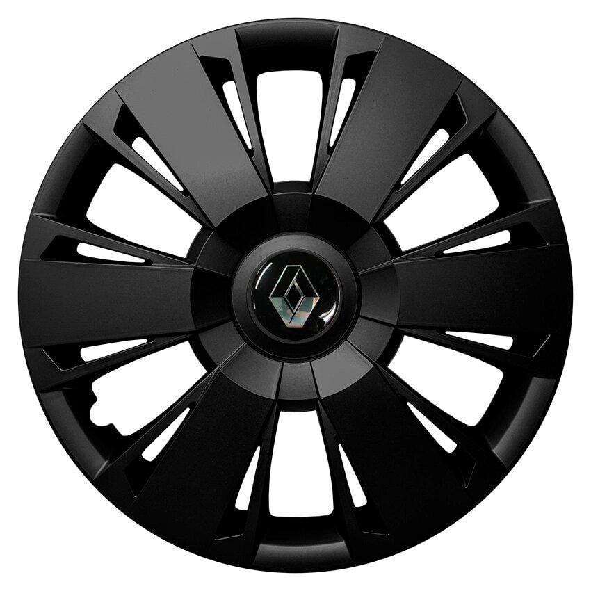 Комплект колпаков JAWOPLAST Omega R16 для Renault 4 шт. Black (28435243)