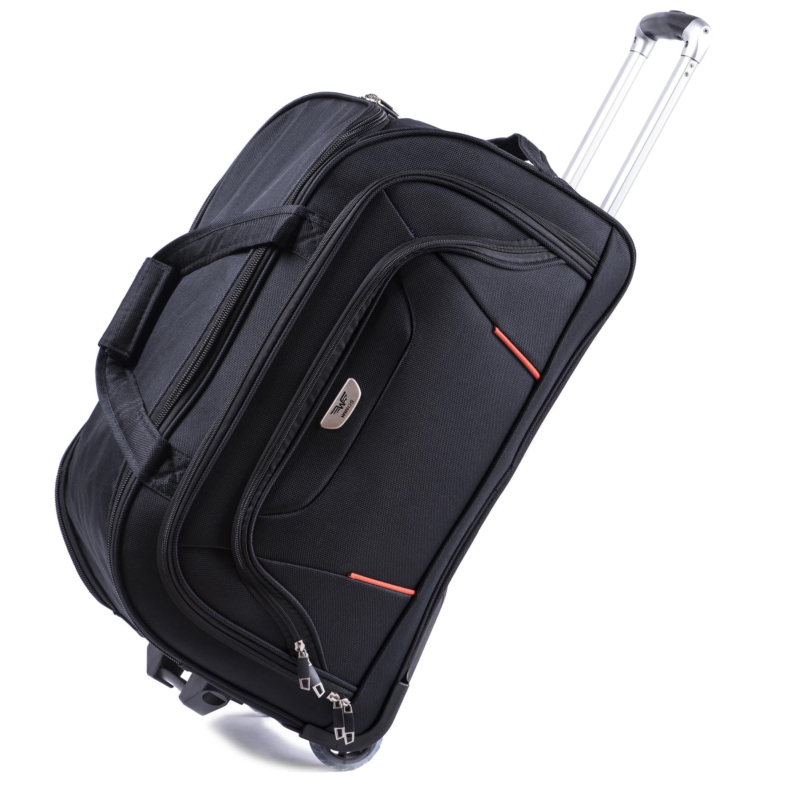 Сумка дорожня Wings c1055 63 л на 2 колесах Чорний (10228294) - фото 8 Сумка дорожня Wings c1055 63 л на 2 колесах Чорний (10228294) - фото 8