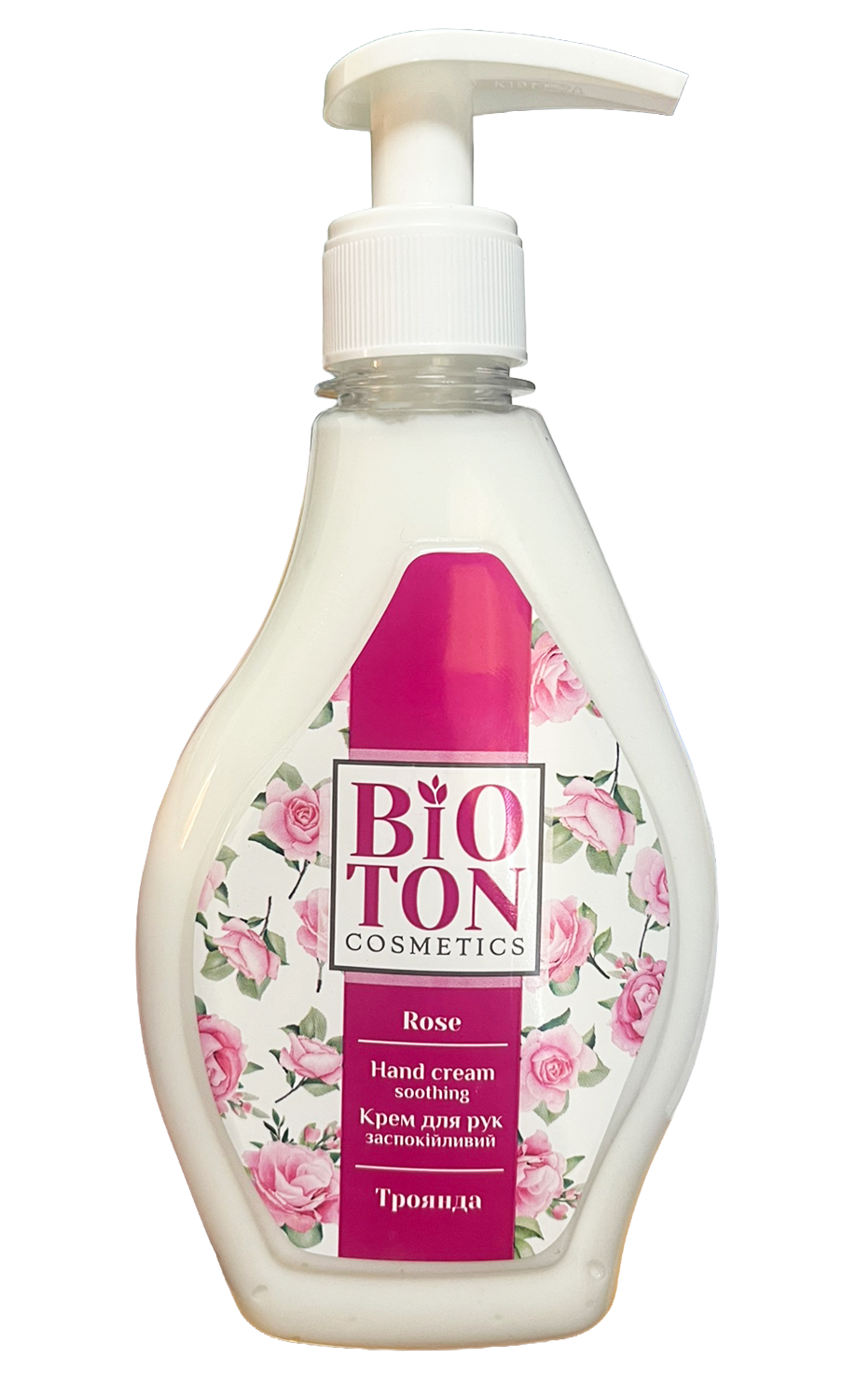 Крем для рук Bioton Cosmetics Роза успокаивающая 350 мл (131872)