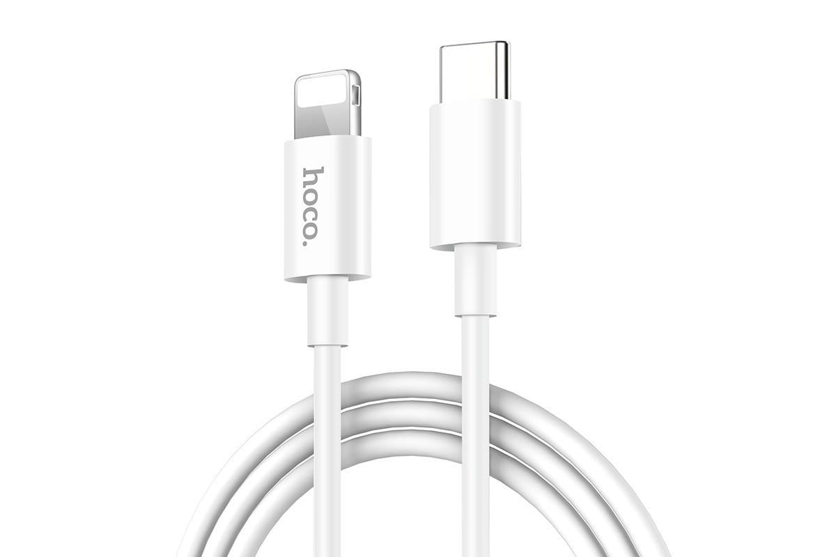 USB кабель Hoco X36 Swift PD Type-C to Lightning 1 м Белый (000054190)