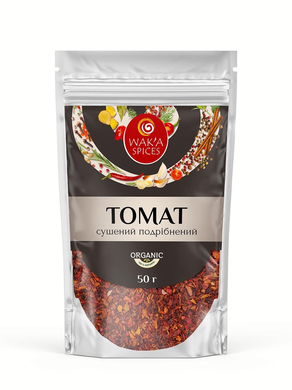 Томат сушеный резаный WAK`A 50 г (2250575926)