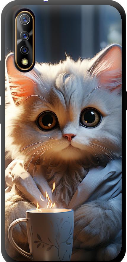 Чехол на Vivo V17 Neo White cat (5646b-1764-42517) Чехол на Vivo V17 Neo White cat (5646b-1764-42517)