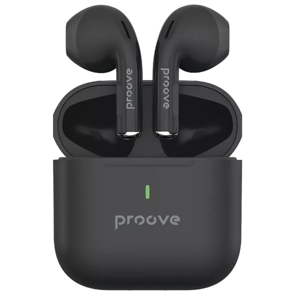 Наушники беспроводные Proove Mainstream 2 TWS APP Bluetooth 5.4 с кейсом 300 mAh Black (TWMS2001AP01)