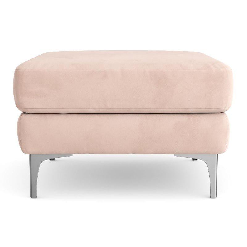 Пуф Riviera 70х40х45 см Рожевий (Арт. 52)