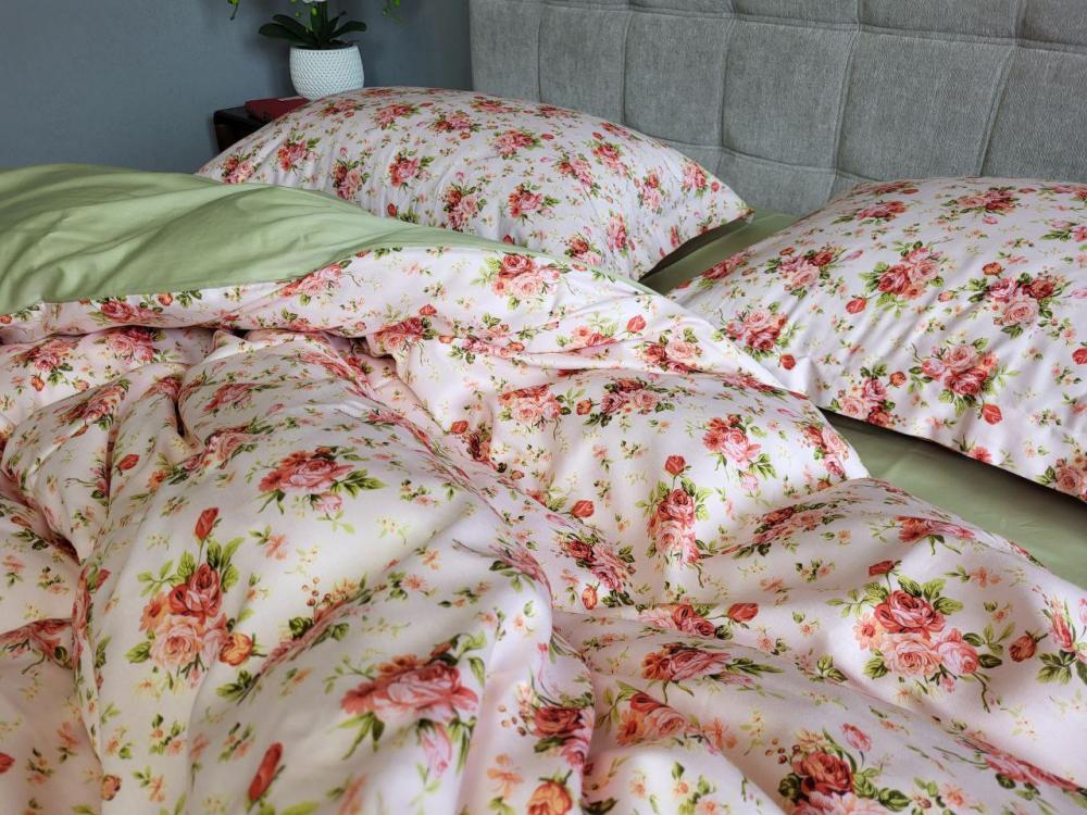 Комплект постельного белья Premium Aphrodite евро на резинке сатин