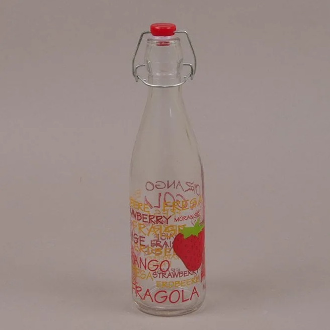 Бутылка с пробкой Flora 0,5 л (35068)