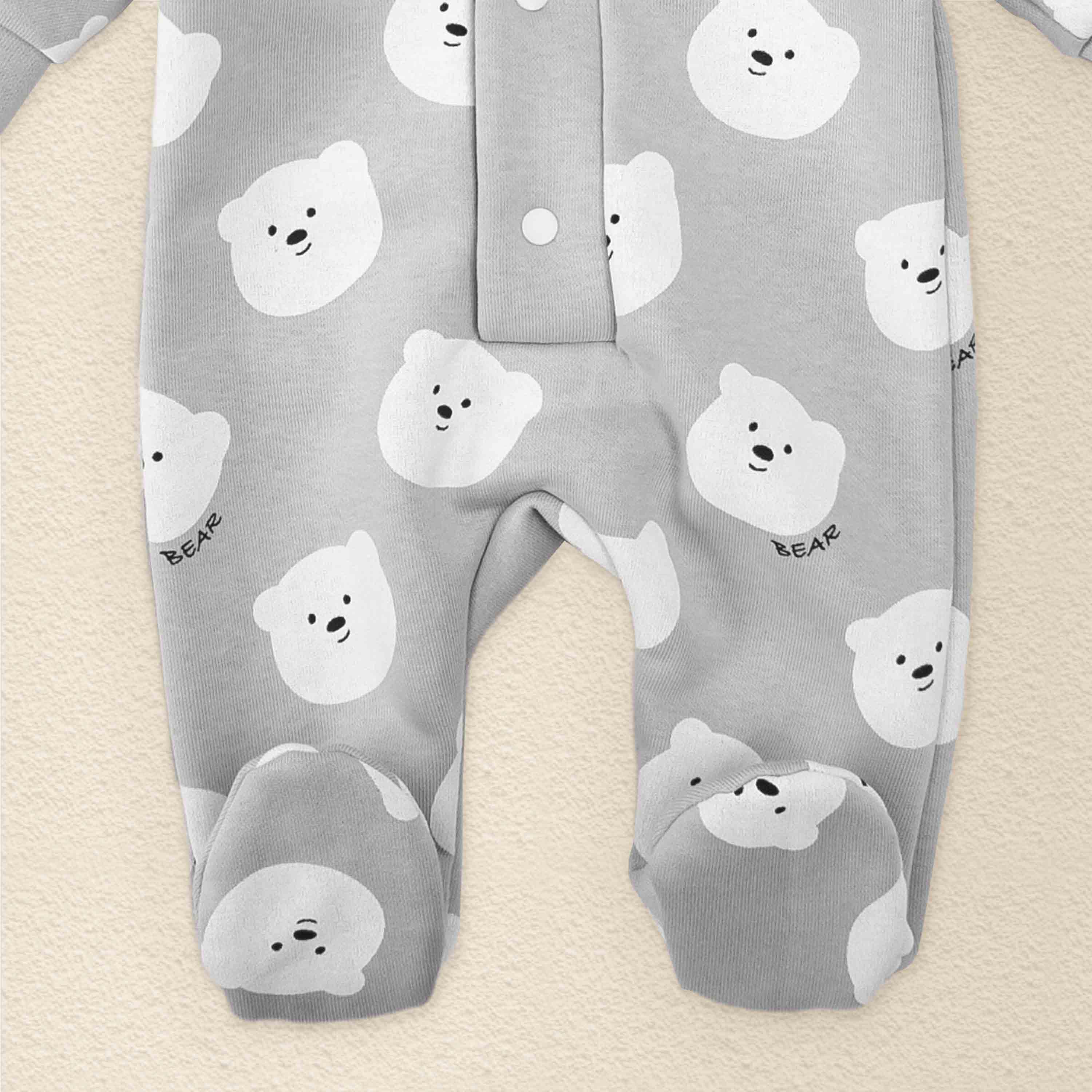 Комбинезон детский Dexter's Мишки 2127 62 см Серый (d2127-4) - фото 4 Комбинезон детский Dexter's Мишки 2127 62 см Серый (d2127-4) - фото 4