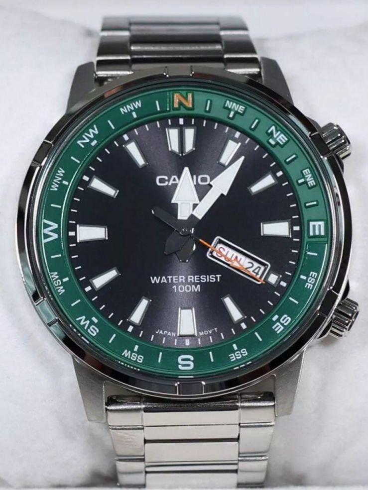 Наручний годинник чоловічий Casio MTD-130D-1A3 Diver Collection з сталевим корпусом/водозахистом 100 м Зелений (2899563557) Наручний годинник чоловічий Casio MTD-130D-1A3 Diver Collection з сталевим корпусом/водозахистом 100 м Зелений (2899563557)