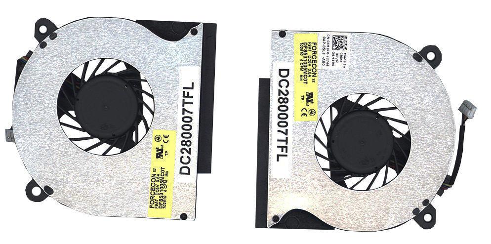 Кулер для ноутбука Dell Latitude E6400 5V 0.5A 4-pin Forcecon