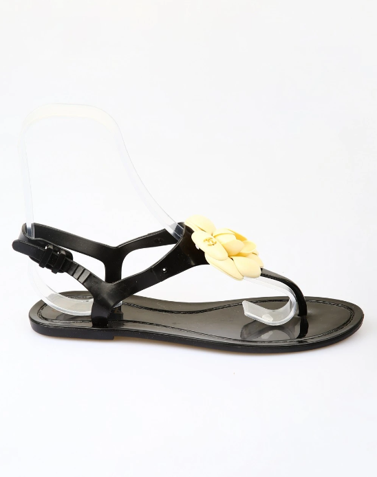 Босоніжки шльопанці жіночі пляжні р. 38 23,5 см Чорний з бежевим (KG-7743) - фото 4 Босоніжки шльопанці жіночі пляжні р. 38 23,5 см Чорний з бежевим (KG-7743) - фото 4