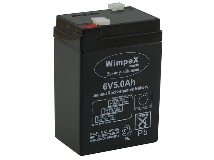 Аккумуляторная батарея Wimpex 6V5.0Ah
