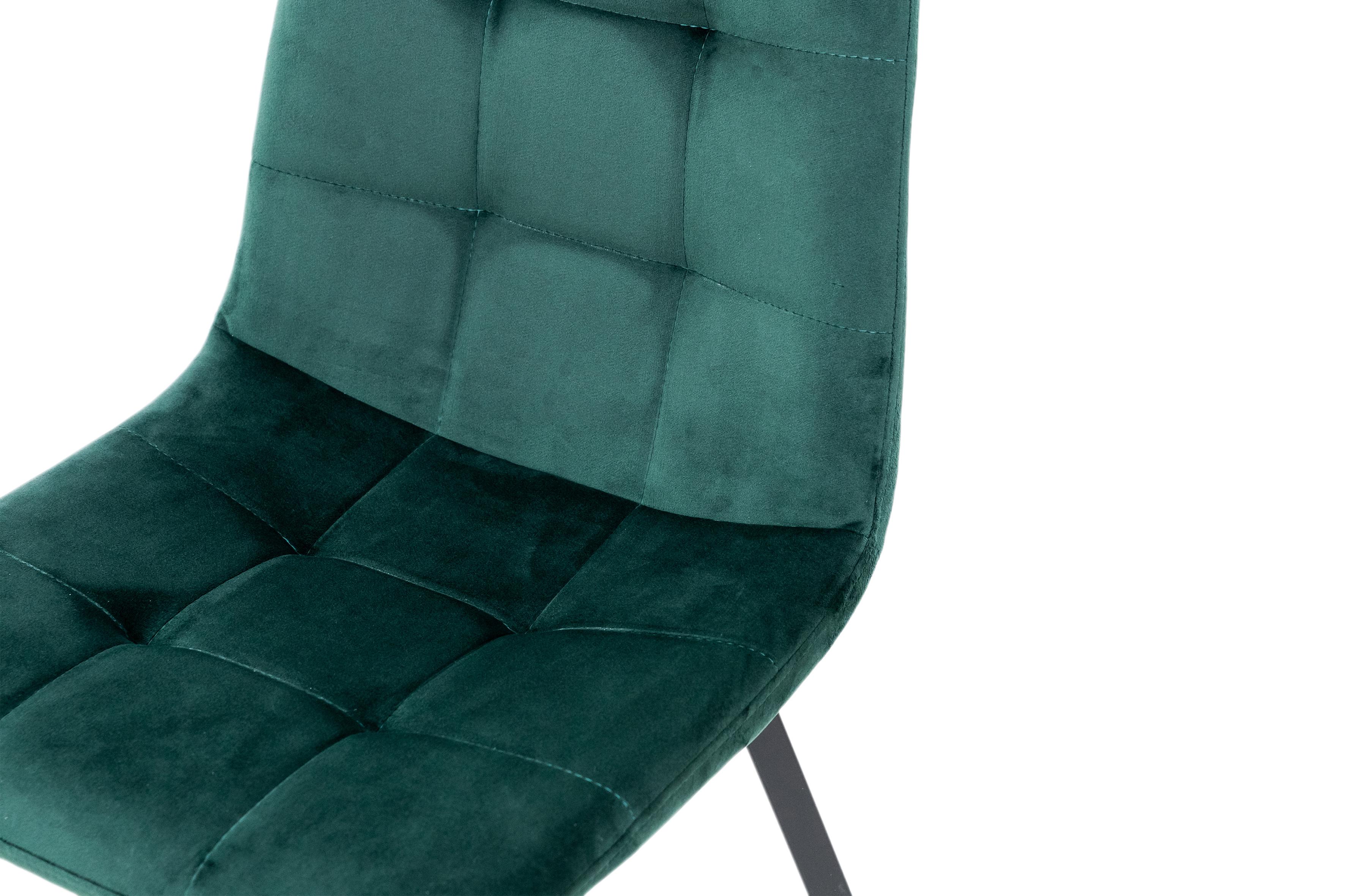 Стілець для кухні та вітальні ГРЕЙС Ментос 420х870х450 мм Чорний/Зелений (GAА0057184) - фото 8 Стілець для кухні та вітальні ГРЕЙС Ментос 420х870х450 мм Чорний/Зелений (GAА0057184) - фото 8