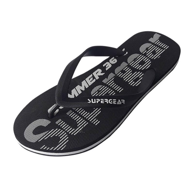 Шльопанці Super Gear р. 44 Чорний (3674)