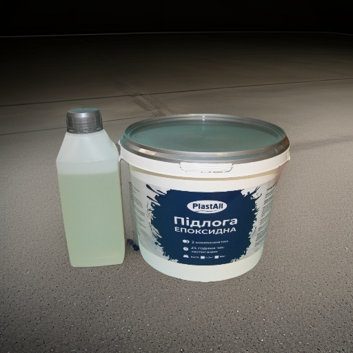 Епоксидна підлога наливна для складу/гаража Plastall 4,8 кг Коричневий (23916253) - фото 7