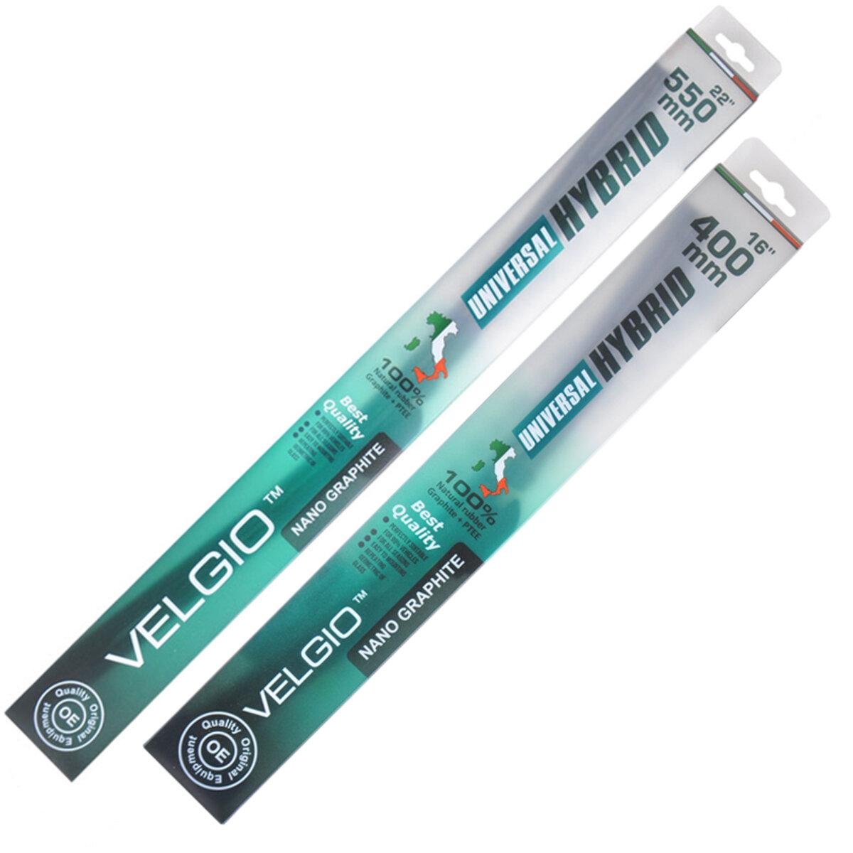 Комплект щеток стеклоочистителей Velgio гибридные для Renault Dokker 2015 (sk_116)