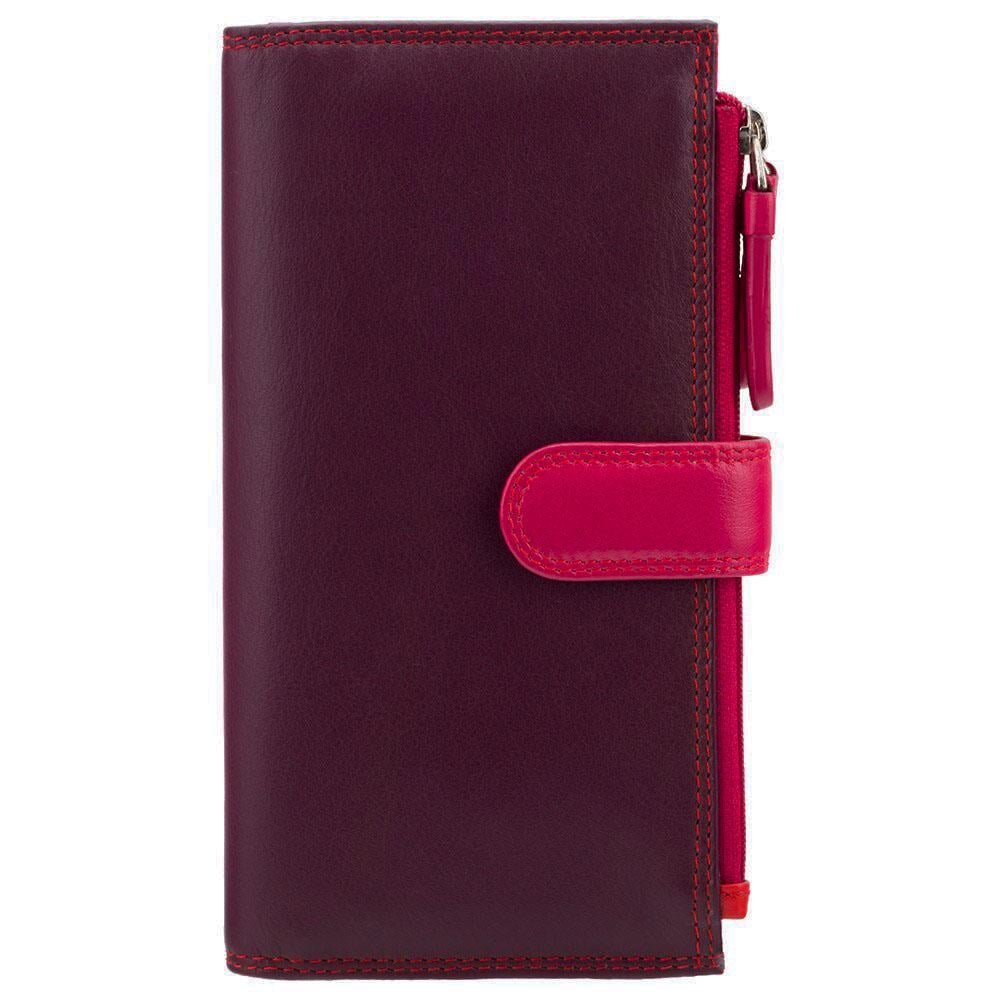 Женский кожаный кошелек Visconti RB100 - Bermuda Plum multi
