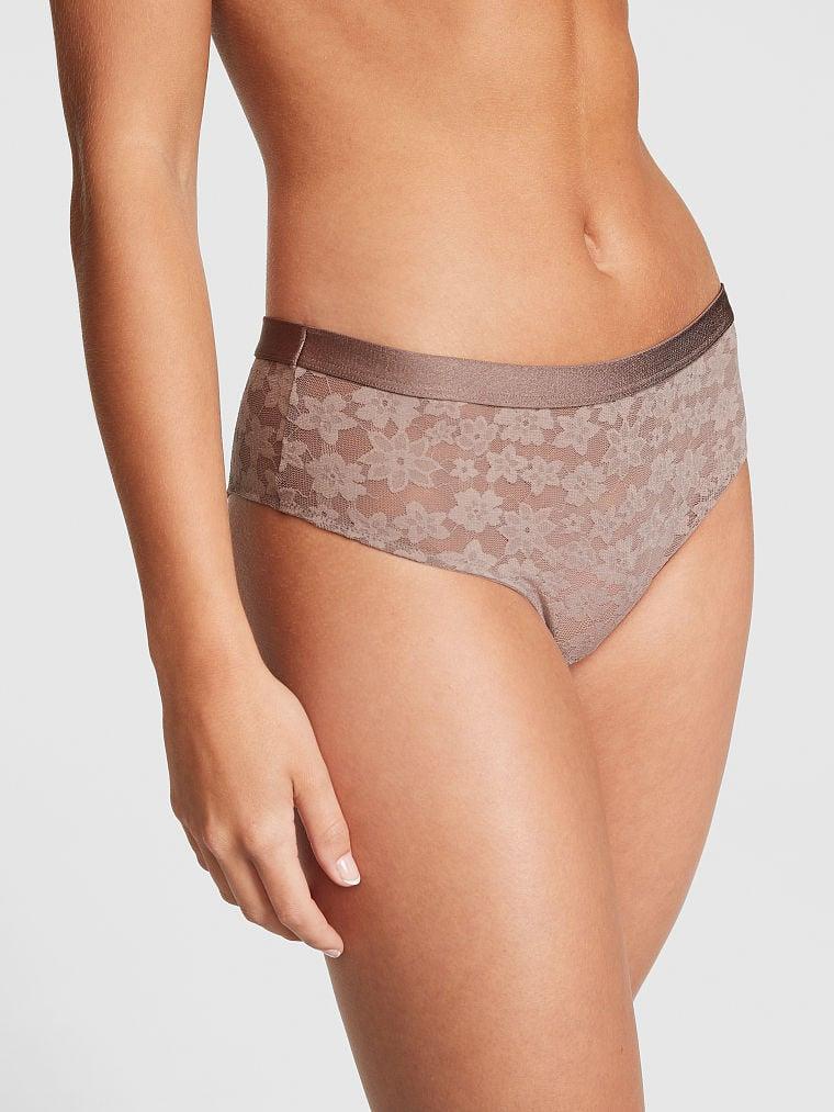 Трусики жіночі Victoria's Secret Everywhere Lace XS Коричневий (2094595133)