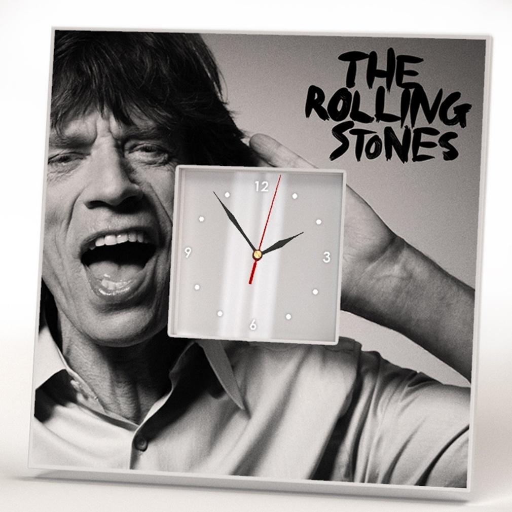 Часы Группа The Rolling Stones Мик Джаггер 260x260 мм (C00868)
