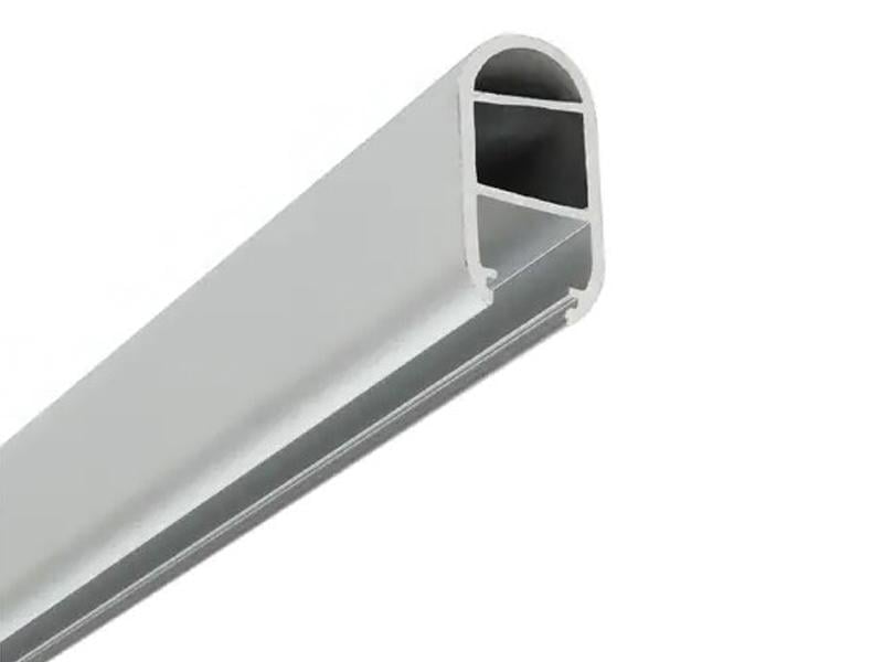 Профиль алюминиевый для светодиодной ленты LEDUA АЛ-47 анодированная гардеробная штанга 2 м (5150)