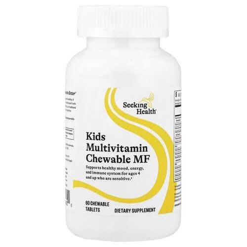 Мультивитамины для детей Seeking Health Kids Multivitamin 60 Chewable Tablets (SKH-52982)