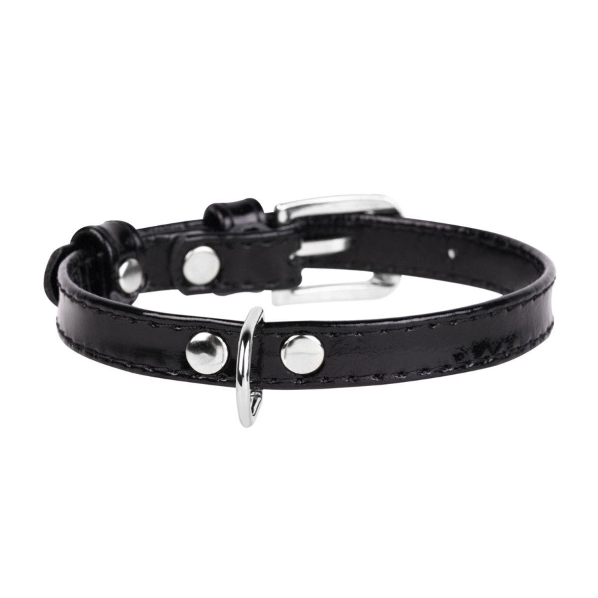 Ошейник Collar Brilliance для щенков и мелких пород собак 9 мм 18-21 см Черный