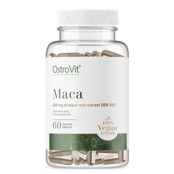 Натуральная добавка OstroVit Maca Vege 60 капсул
