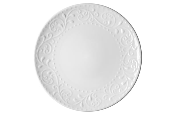Тарелка обеденная Ardesto Olbia 26 см White AR2926WC