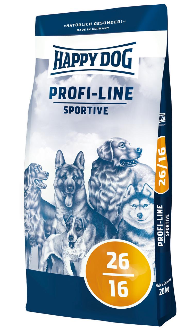 Корм Happy Dog 26/16 Profi Line Sportive для взрослых и рабочих собак 20 кг (2576)